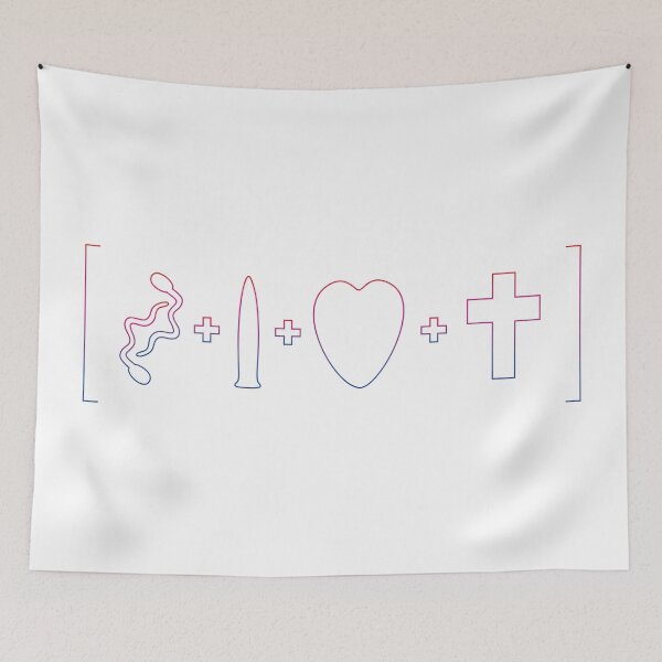 Item preview, Frankie Goes To Hollywood Equation Outline designed and sold by StarOfSirius.