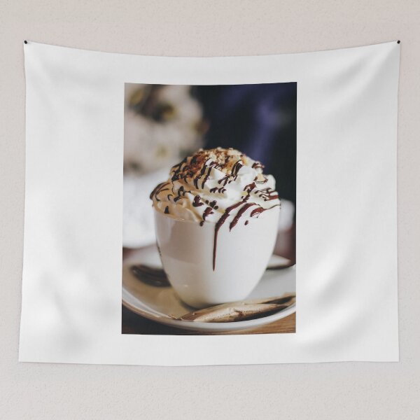 Item preview, Hot Chocolate Whipped Cream Latte  designed and sold by newburyboutique.