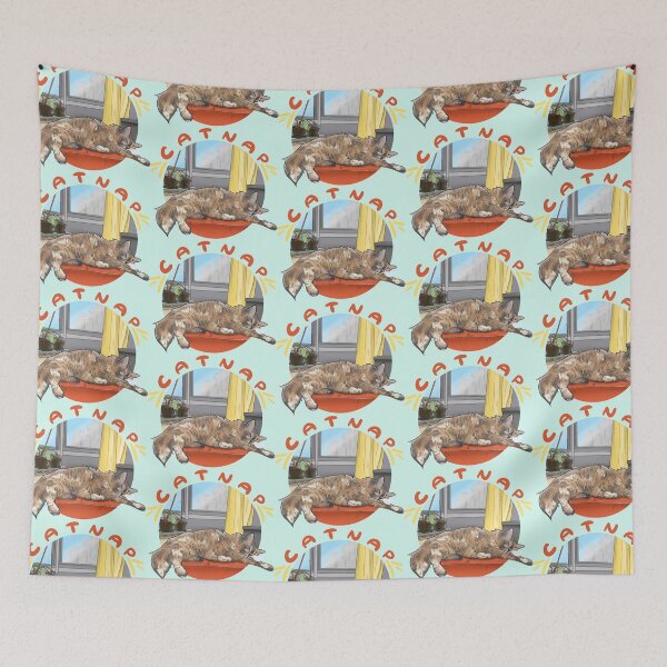 Item preview, Cat Nap Illustration  designed and sold by and-rewturner.