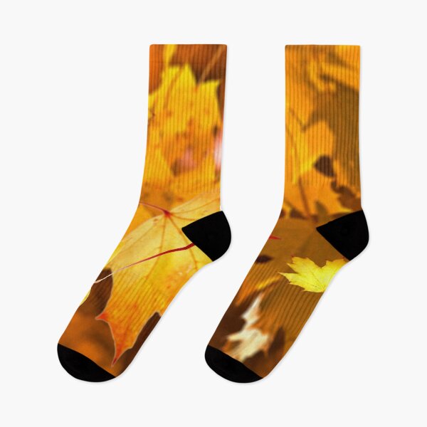 Item preview, Autumn Leaf Print - Muted Orange Leaf Print - Bold Abstract Leaf Print designed and sold by Syman Kaye.