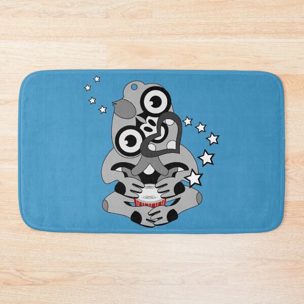 Item preview, Hei Tiki New Zealand Drum designed and sold by piedaydesigns.