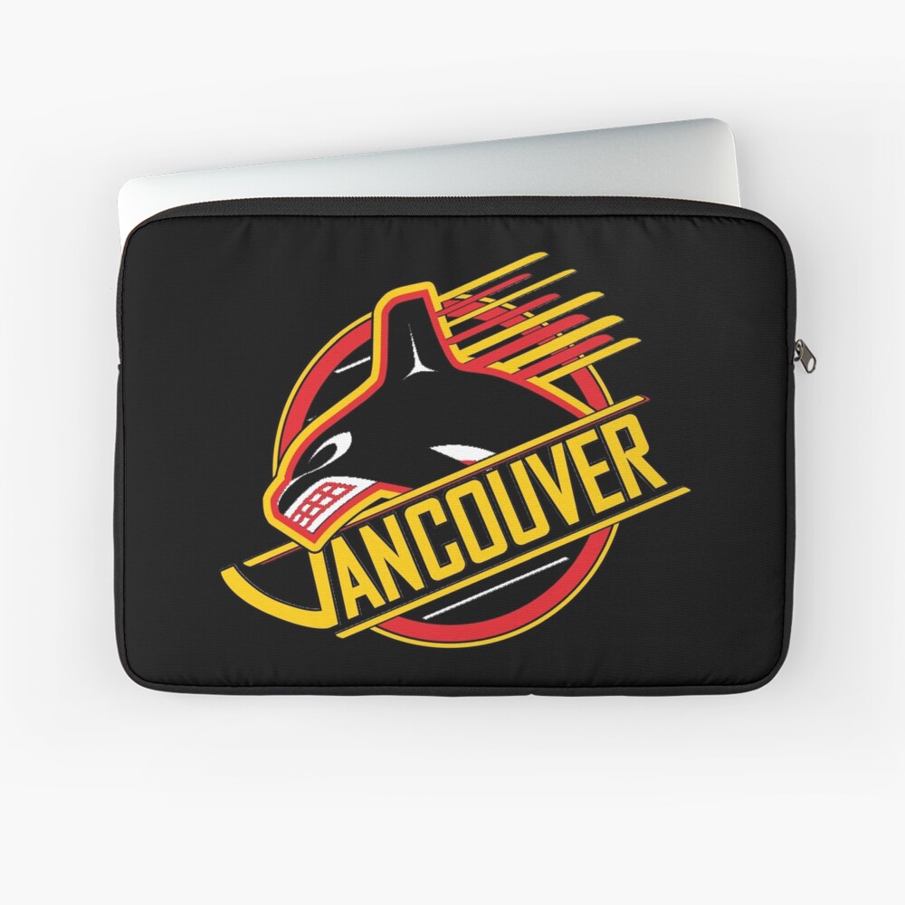 "RARE Vancouver Hockey Retro Canucks" Laptop Sleeve for Sale by