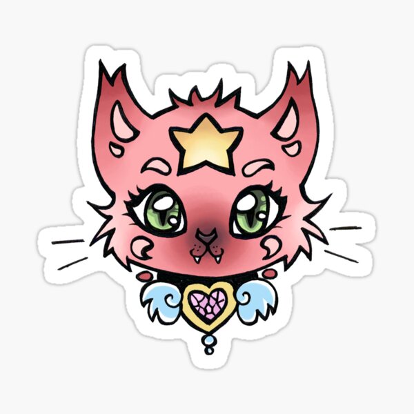 Chat cute cosmic Sticker