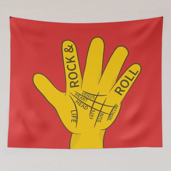 Item preview, Palmistry Rock N Roll designed and sold by piedaydesigns.