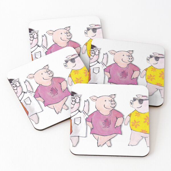 Item preview, The 3 little pigs ignore the big bad wolf designed and sold by reflejArte.