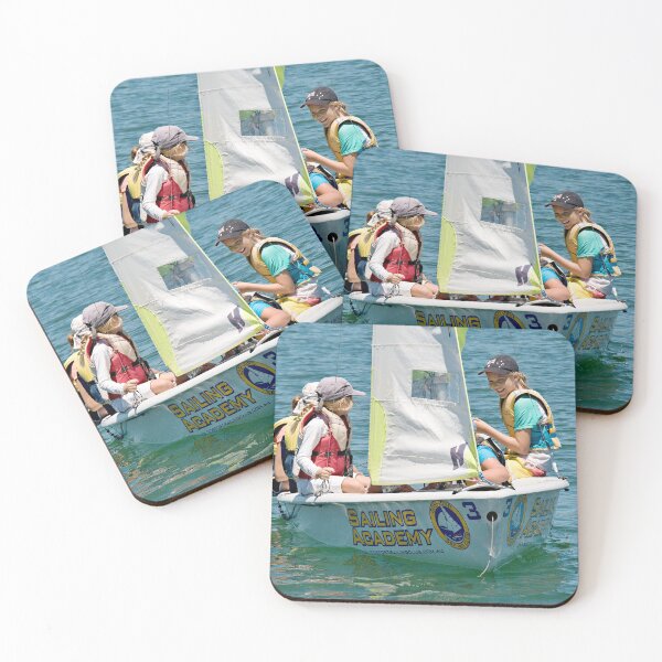 Item preview,  Children having fun sailing on the Gosford Broad Water.  designed and sold by sunnypicsoz.
