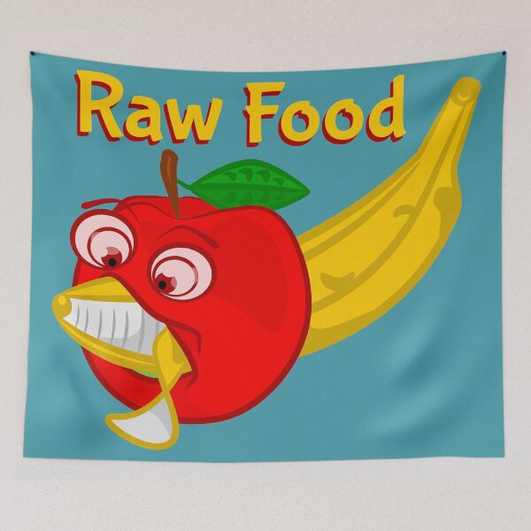 Item preview, Raw Foods Food Fight designed and sold by piedaydesigns.