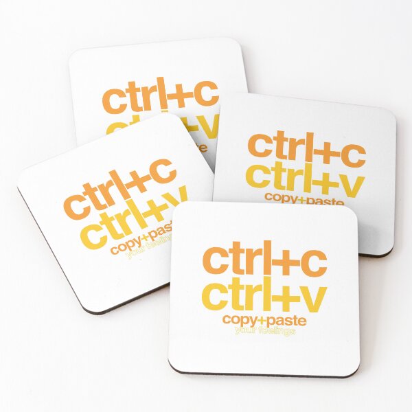 Item preview, Copy+Paste Your Feelings designed and sold by the-type-store.