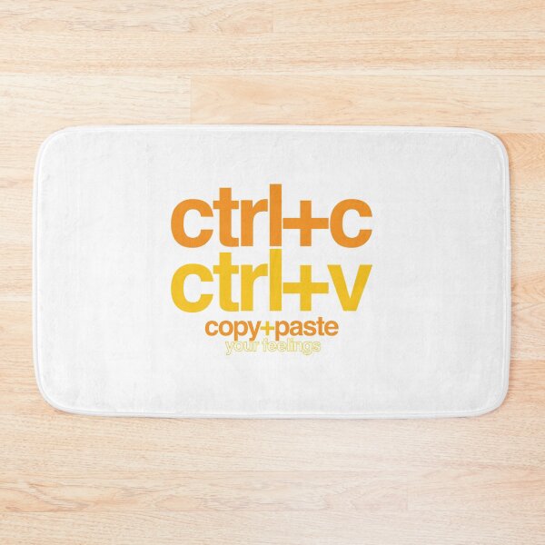 Item preview, Copy+Paste Your Feelings designed and sold by the-type-store.