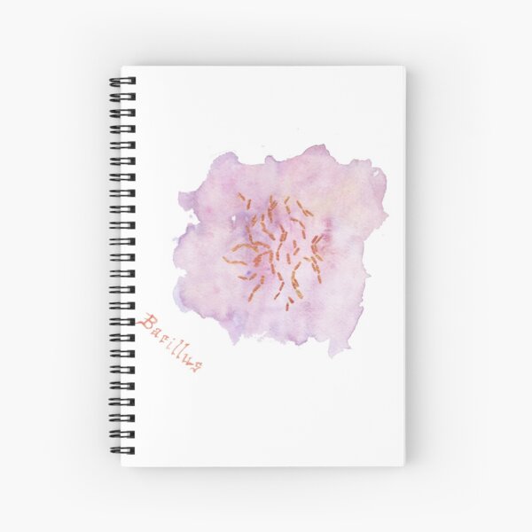 Bacillus Art Prints Spiral Notebook
