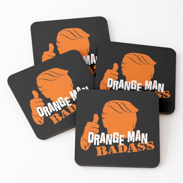 Item preview, Orange Man Badass designed and sold by Linda Hardt.