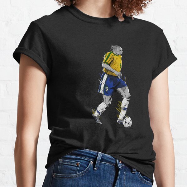  Ronaldo Brazil Hero T-Shirt (Yellow) : Clothing, Shoes