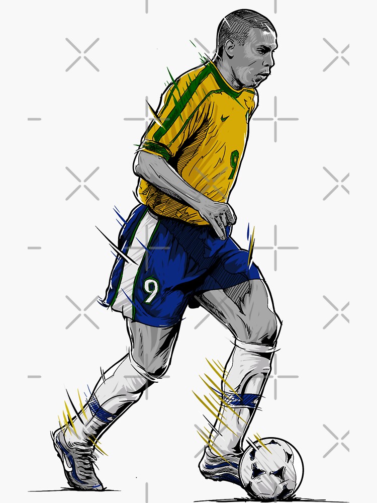 Ronaldo R9 Phenomenon' Sticker for Sale by kokku