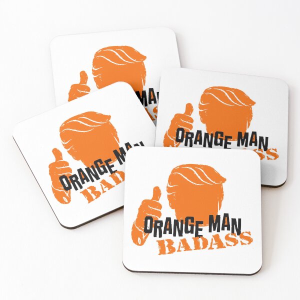 Item preview, Orange Man Badass designed and sold by Linda Hardt.