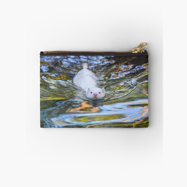 Item preview, Iceland. Reykjavik. Zoo. Swimming White Mink. designed and sold by vadim19.
