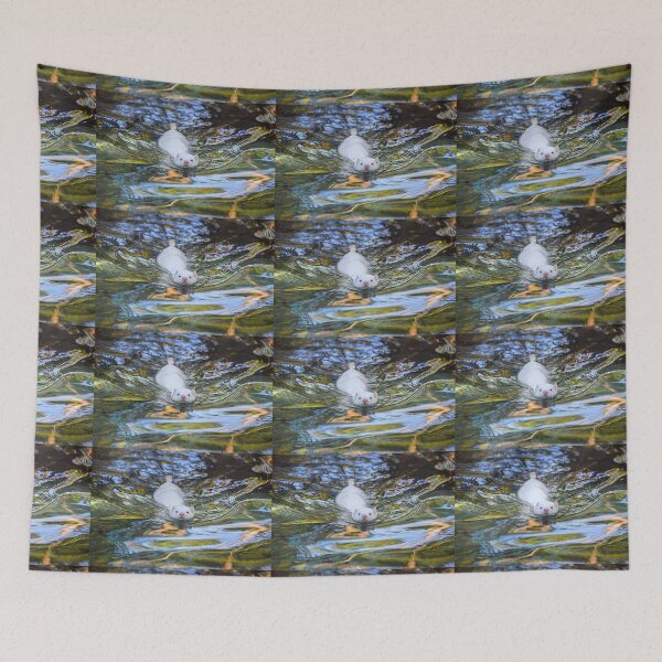 Item preview, Iceland. Reykjavik. Zoo. Swimming White Mink. designed and sold by vadim19.
