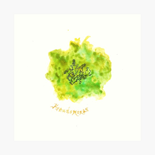 Pseudomonas Art Prints Art Print