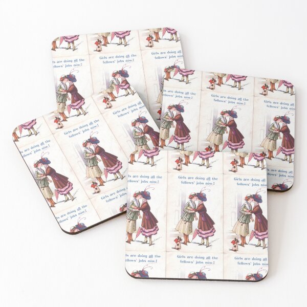 Item preview, Women Doing ALL the Fellow's Jobs! designed and sold by wolfkami4779.