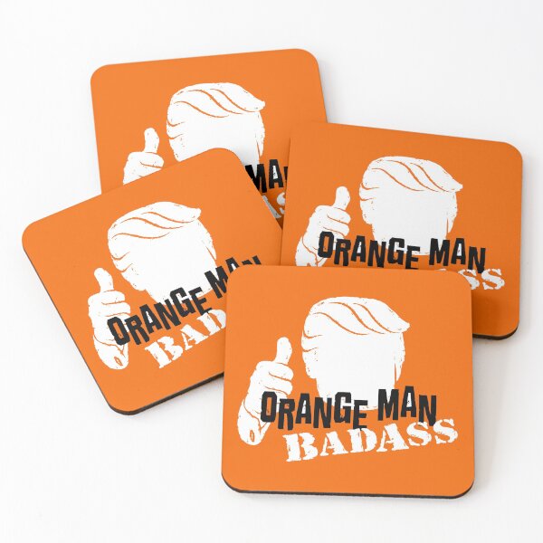 Item preview, Orange Man Badass designed and sold by Linda Hardt.