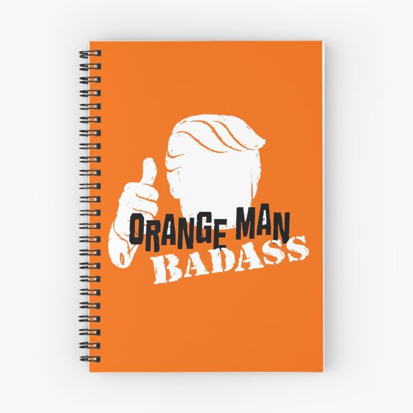 Item preview, Orange Man Badass designed and sold by Linda Hardt.