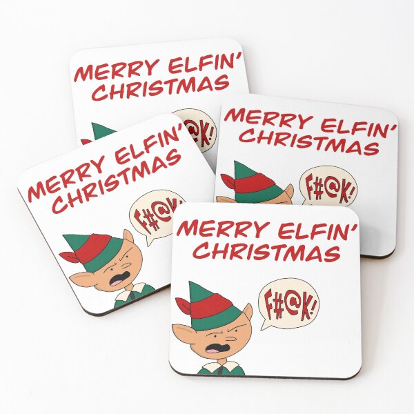 Item preview, merry elfin' christmas designed and sold by Paige Harken Design.