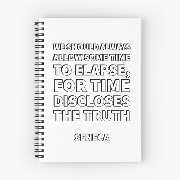 Item preview, We should always allow some time to elapse, for time discloses the truth — Seneca Stoicism Quotes  designed and sold by Inspirationmotivation.