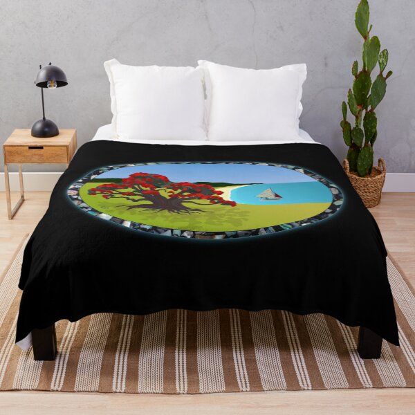 Artikelvorschau, Pohutukawa-Baum, Aotearoa-Strand-Szene mit Paua entworfen und verkauft von MHen.