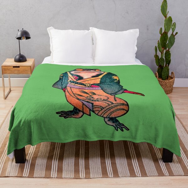 Item preview, Imposing Frog With Skull On Pants designed and sold by VictorIos.