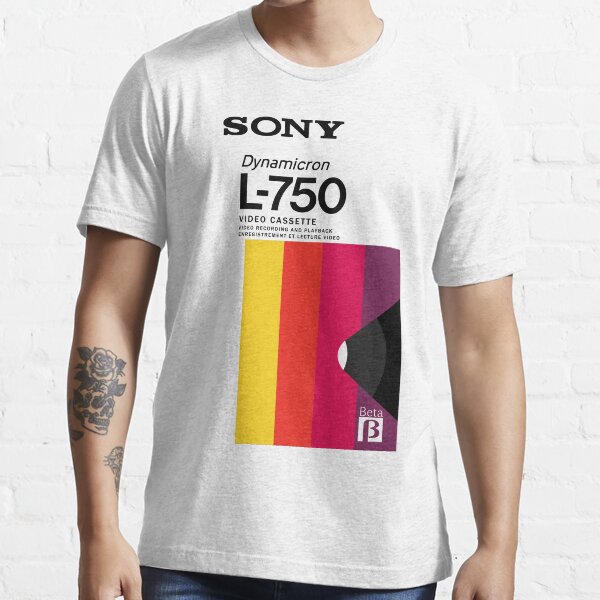 Details about New Sony Dynamicron Betamax 80s Vintage White Rare 50/50 T Shirt Sz L Details about New Sony Dynamicron Betamax 80s Vintage White Rare 50/50 T Shirt Sz L