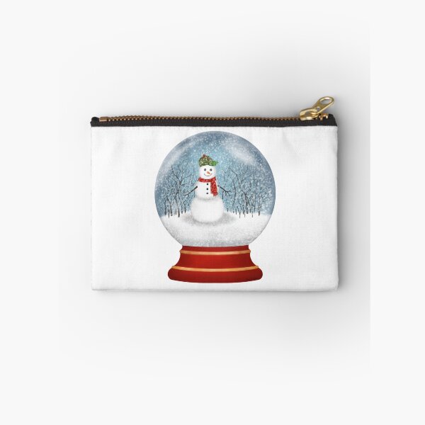 Item preview, Snowman Snow Globe (White Background) designed and sold by Wendi Moore.