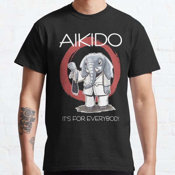 Aikido - it's for everybody (dunkel) Classic T-Shirt