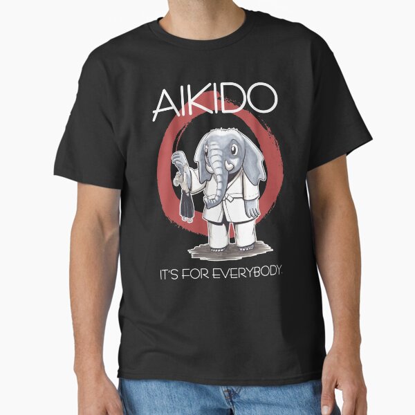 Aikido - it's for everybody (dunkel) Classic T-Shirt
