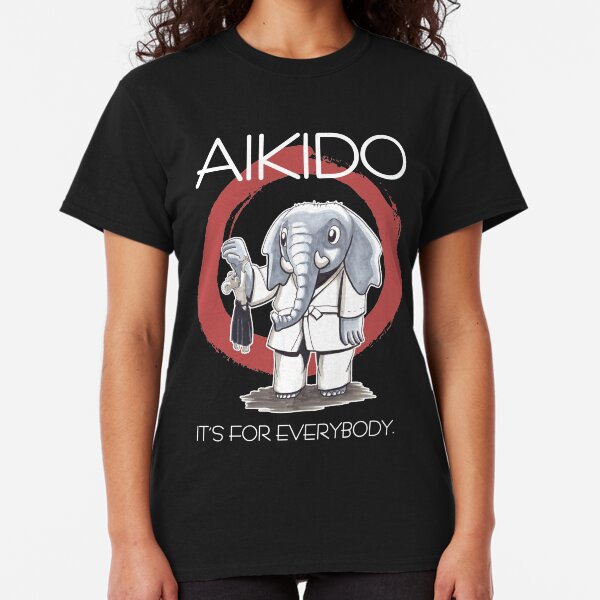 Aikido - it's for everybody (dunkel) Classic T-Shirt
