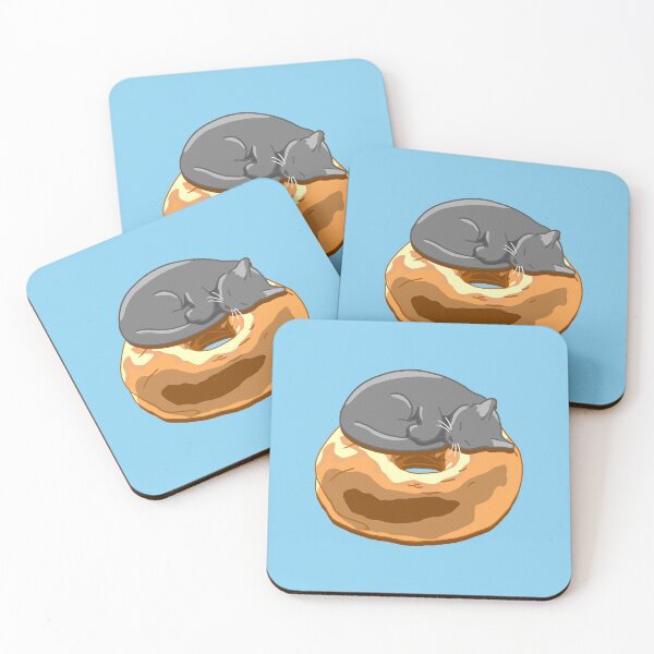 Item preview, Bagel Cat - Grey designed and sold by CCCDesign.