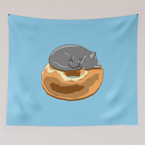 Item preview, Bagel Cat - Grey designed and sold by CCCDesign.