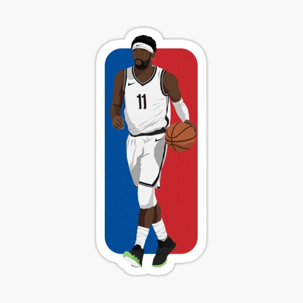 Sticker Kyrie Irving Logo Redbubble