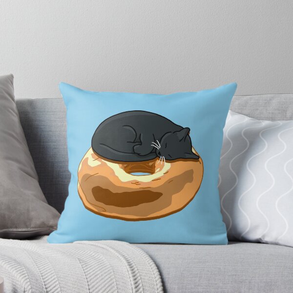 Item preview, Bagel Cat - Black designed and sold by CCCDesign.