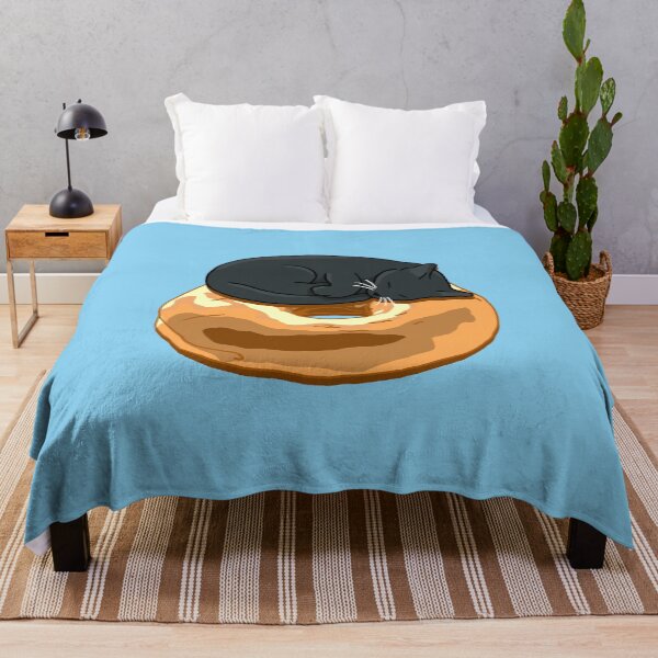 Item preview, Bagel Cat - Black designed and sold by CCCDesign.