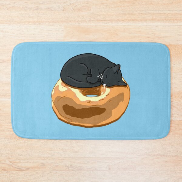 Item preview, Bagel Cat - Black designed and sold by CCCDesign.