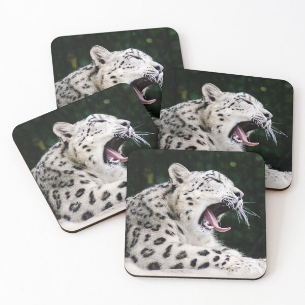 Item preview, Yawning Snow Leopard designed and sold by Raven-Creative.