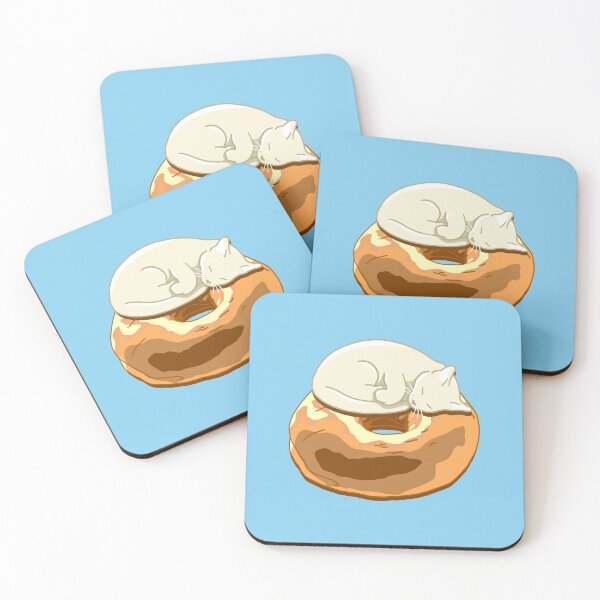 Item preview, Bagel Cat - White designed and sold by CCCDesign.