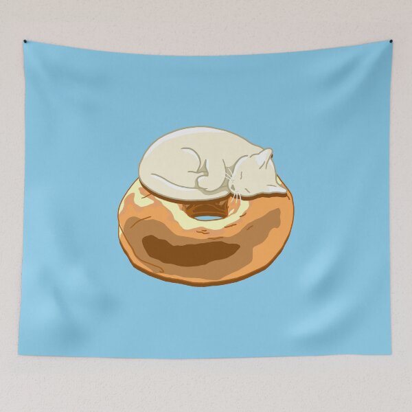 Item preview, Bagel Cat - White designed and sold by CCCDesign.
