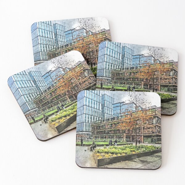 Item preview, Manchester city watercolor #manchester designed and sold by JBJart.