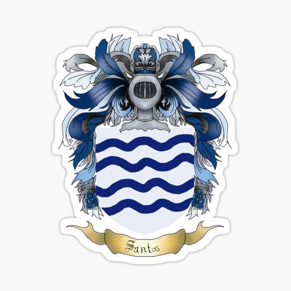 Santos Coat of arms Sticker