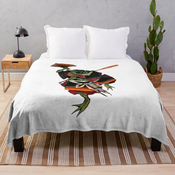 Item preview, Frog With A Leaf Fan designed and sold by VictorIos.