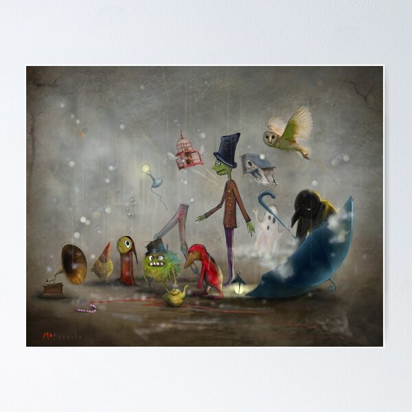 Item preview, 'Saving The Ideas' II designed and sold by Matylda Konecka Illustrations.