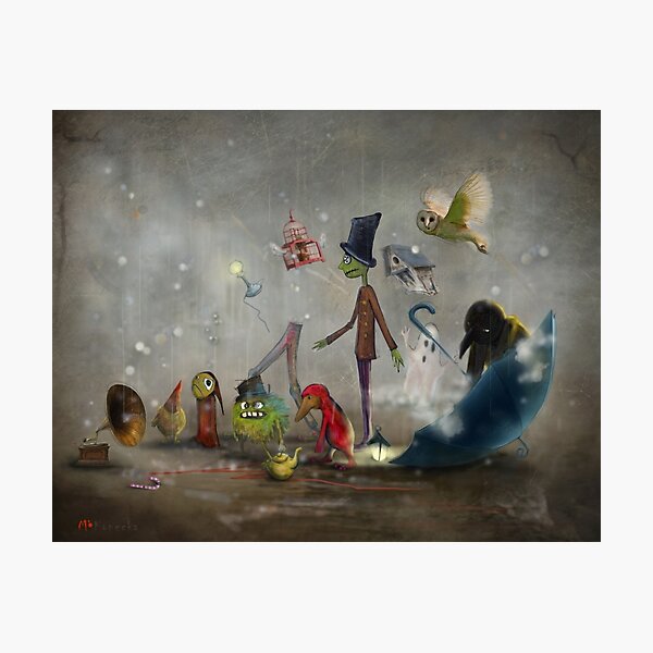 Item preview, 'Saving The Ideas' II designed and sold by Matylda Konecka Illustrations.