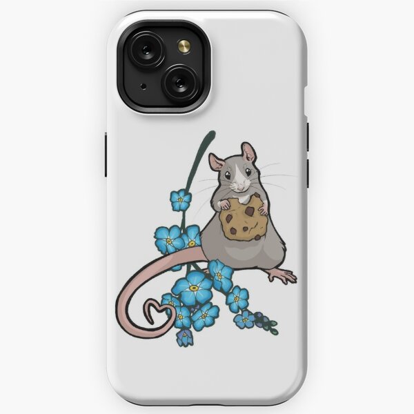 Forget Me Not - Rat 4 - Dove iPhone Tough Case