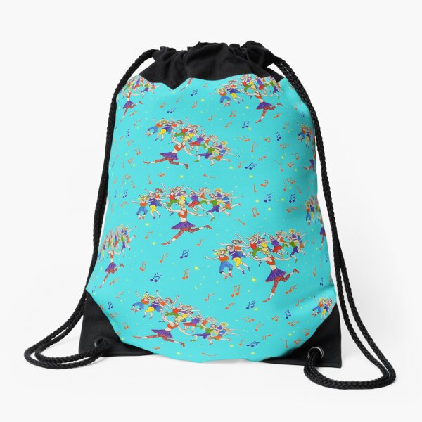 LADIES DANCING EXERCISE Drawstring Bag