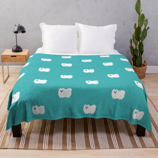 Item preview, Fluffy White Pomeranian designed and sold by Jenn Inashvili.